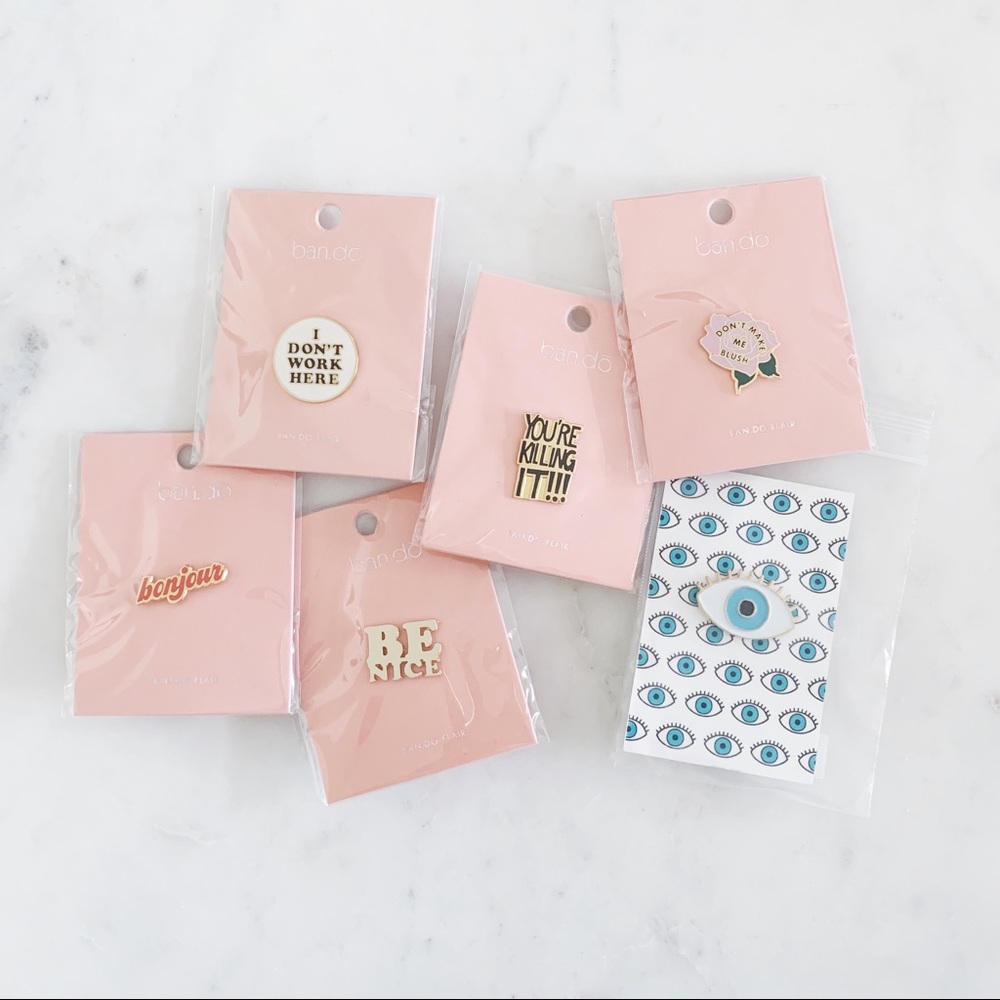 NEW Enamel Pin Set